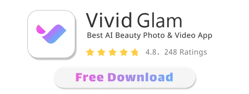 download Vivid Glam to try on filters similar to Snapchat