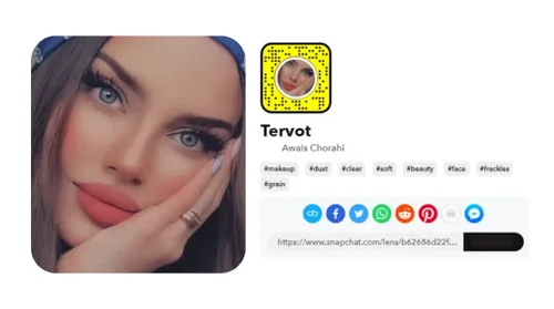 Snapchat's Tervot filter effect