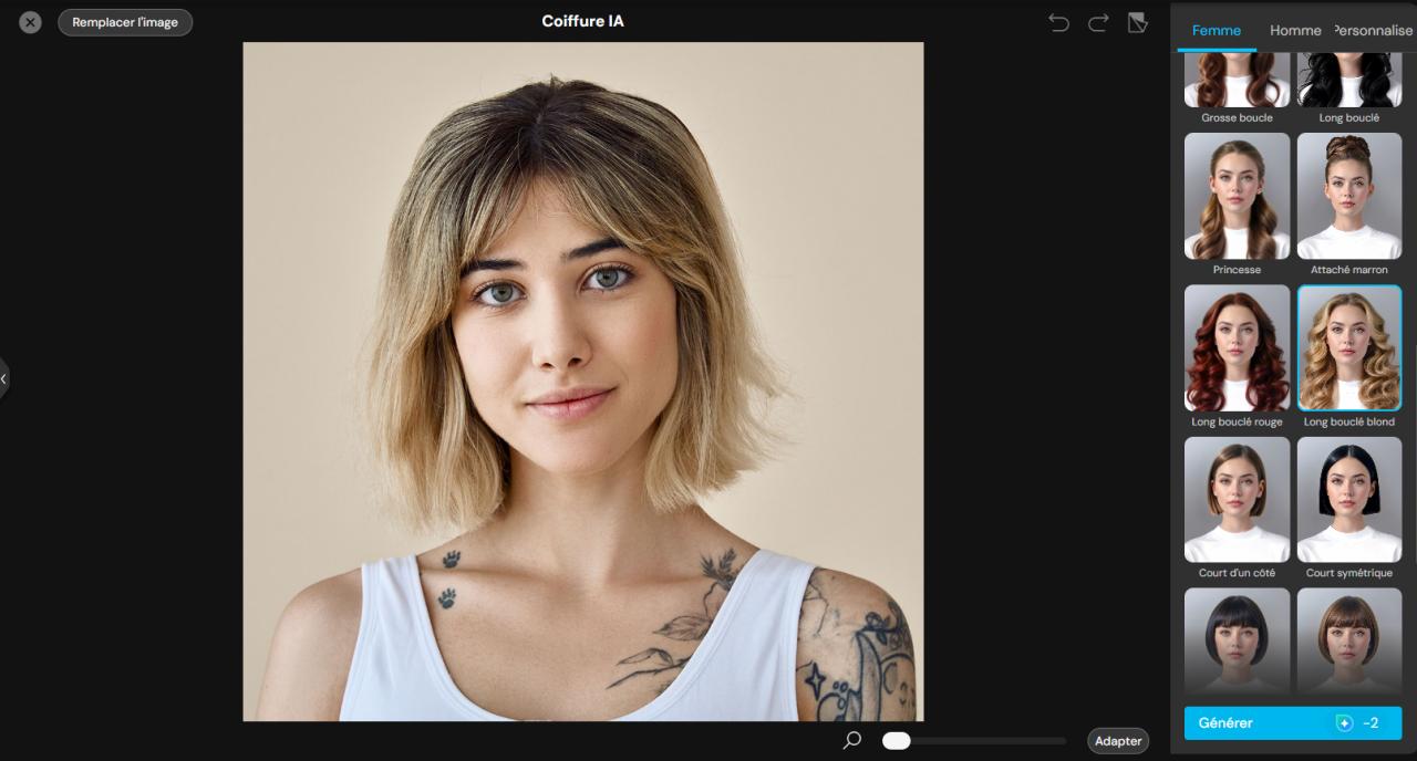 Comment utiliser un simulateur de coiffure?