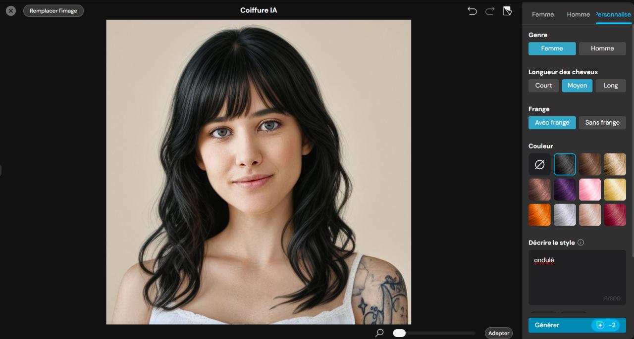 Comment utiliser un simulateur de coiffure?