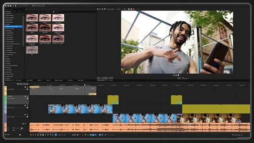 Vegas Pro インターフェイス