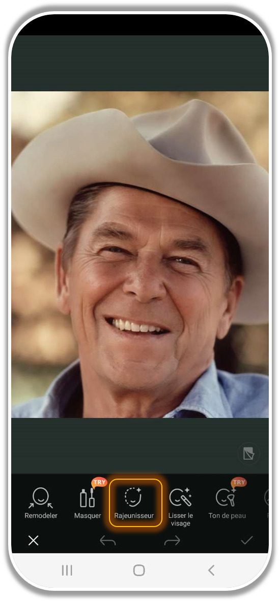 Tuto  rajeunir une photo