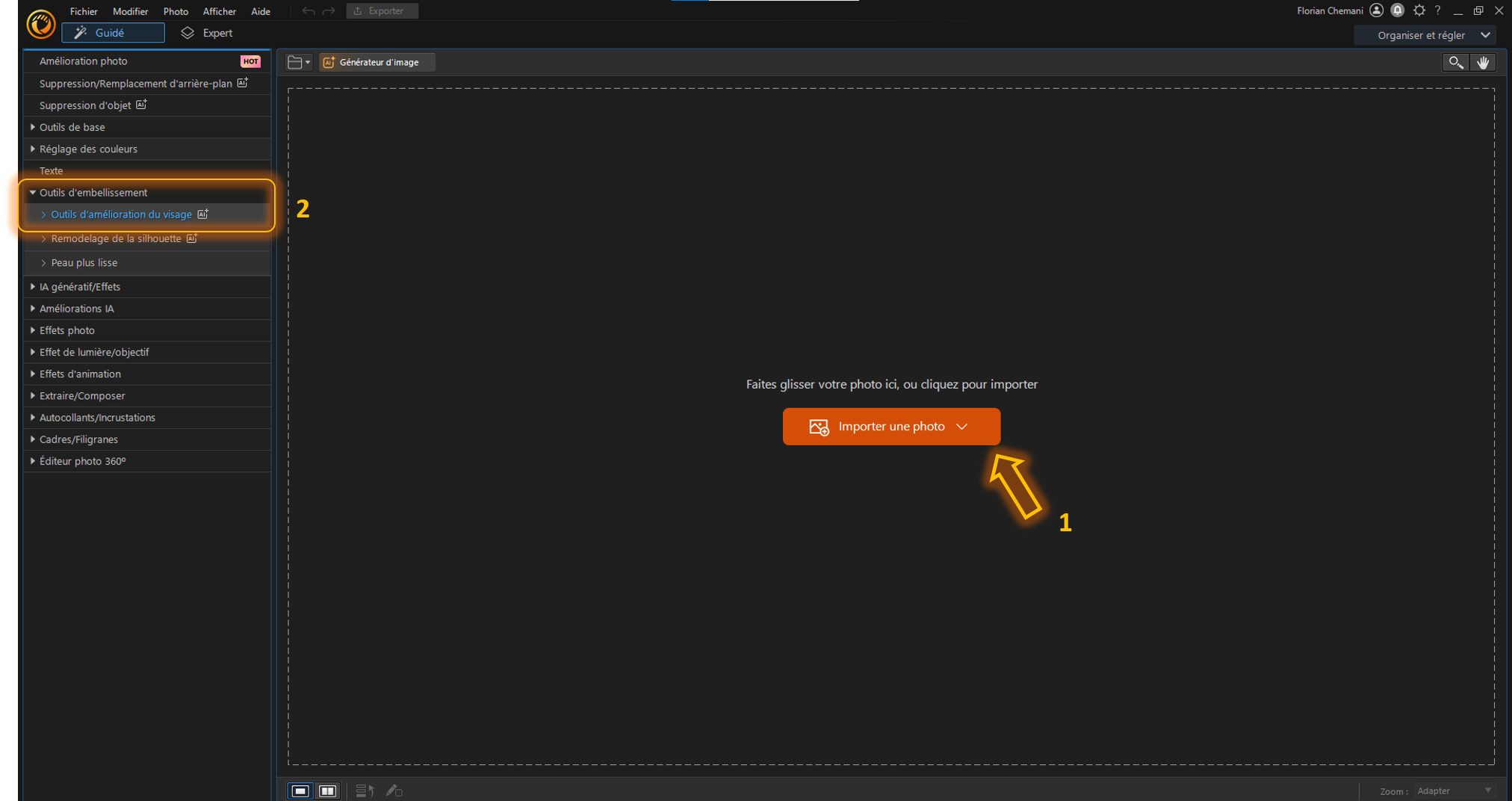 Tutoriel rajeunir une photo sur PC