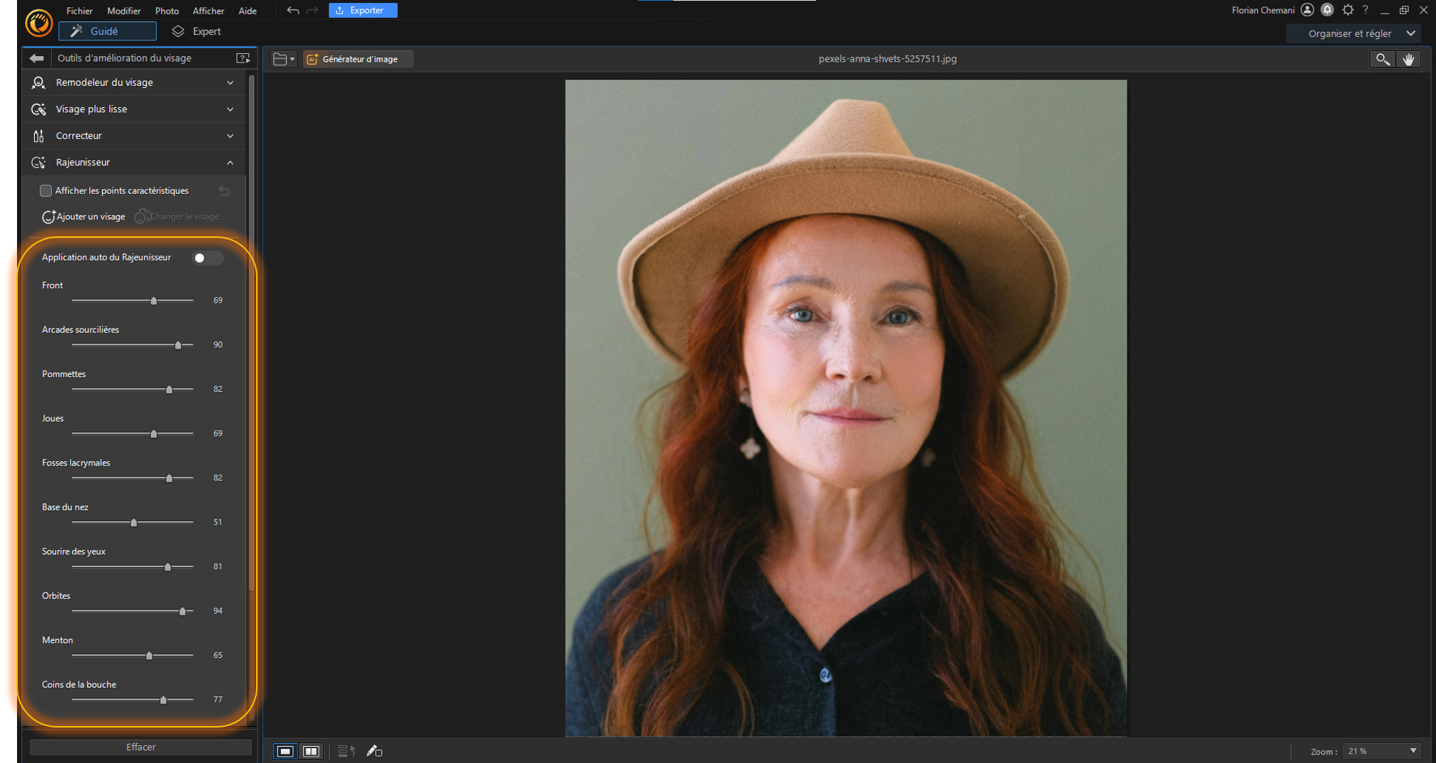 Tutoriel rajeunir une photo sur PC