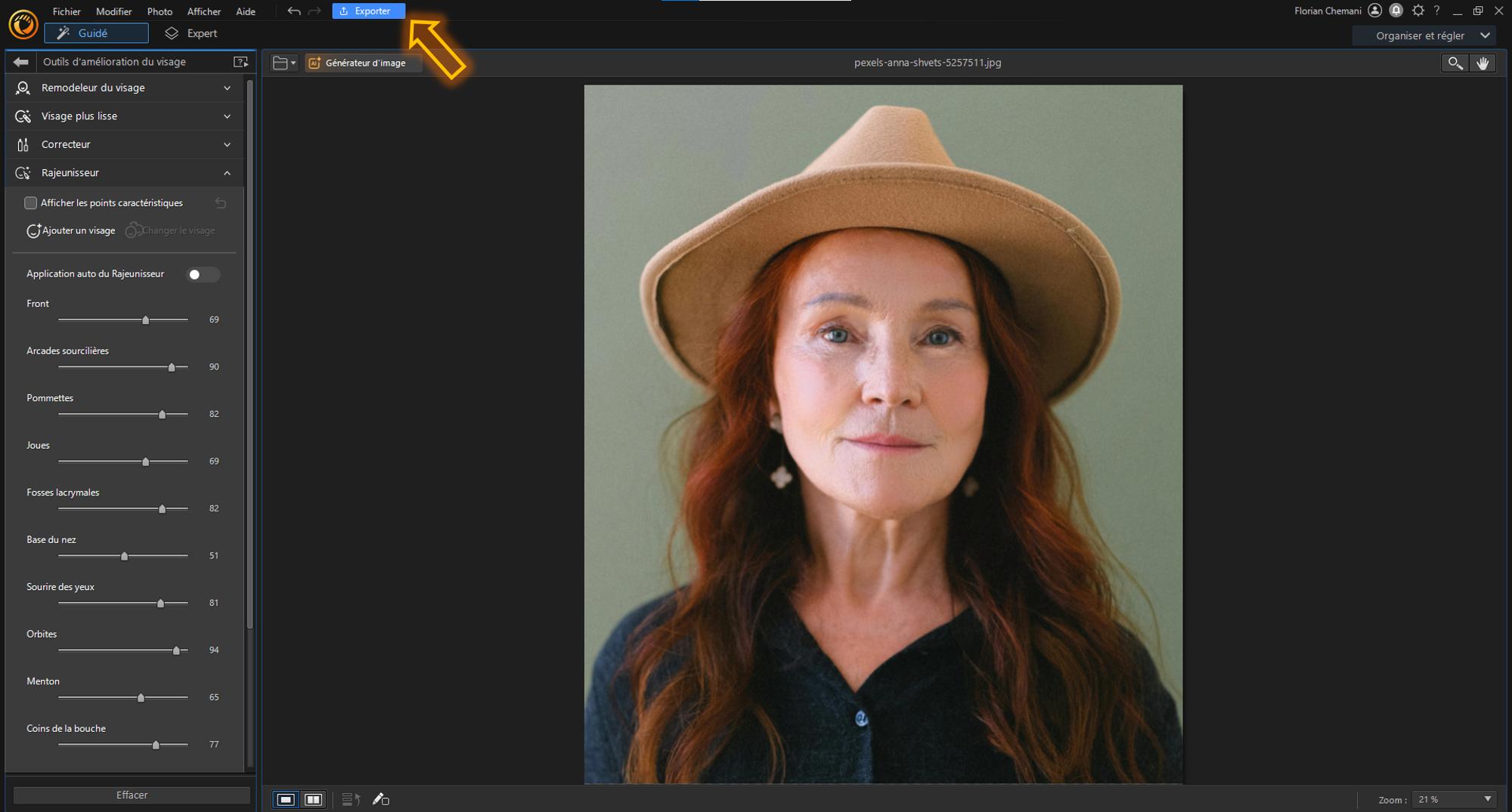 Tutoriel rajeunir une photo sur PC