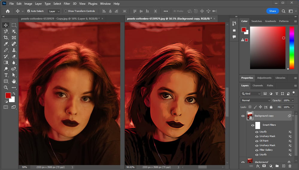 Adobe Photoshop Interface