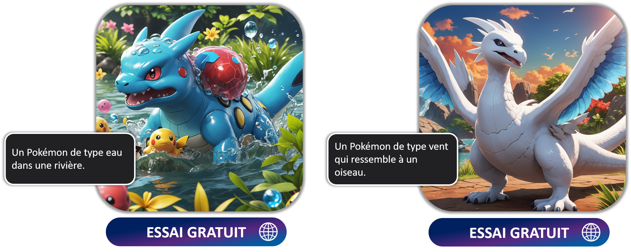 MyEdit - Meilleur créateur de Pokémon IA