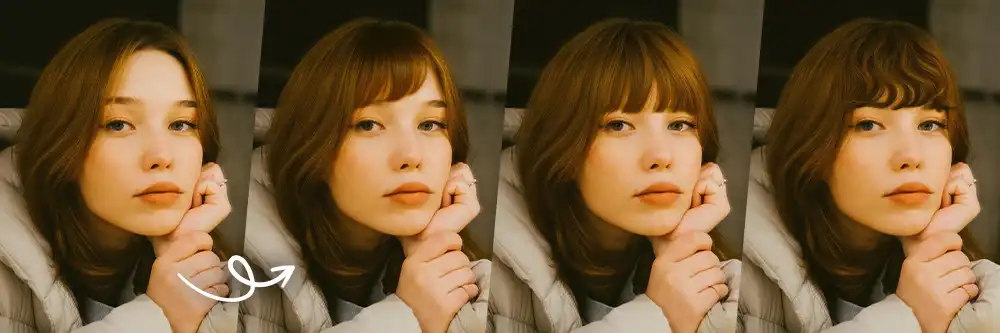 Pruébate un flequillo sin necesidad de ir al salón