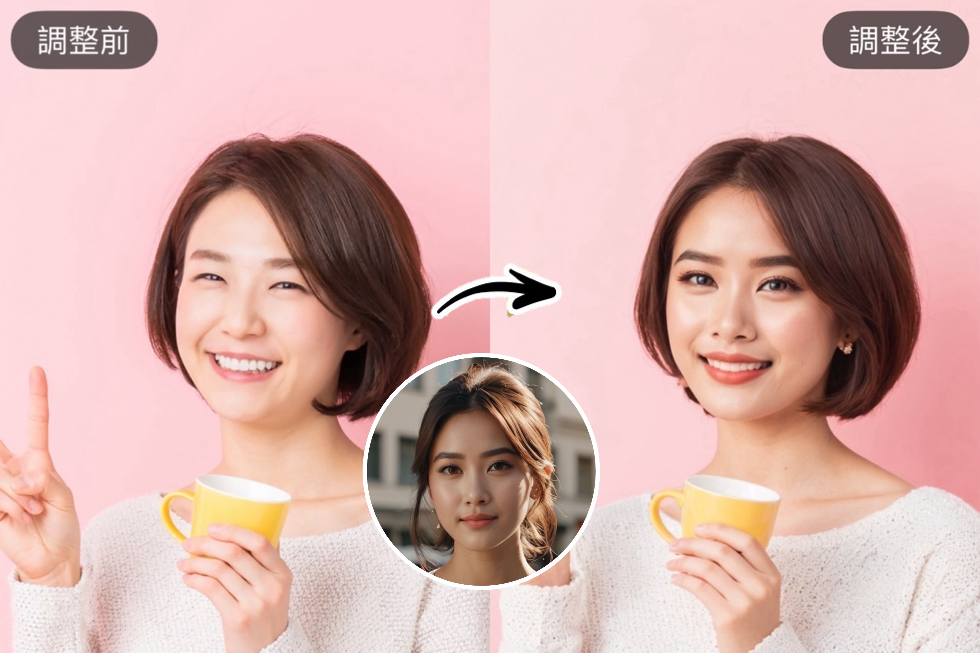 相片大師圓臉髮型推薦