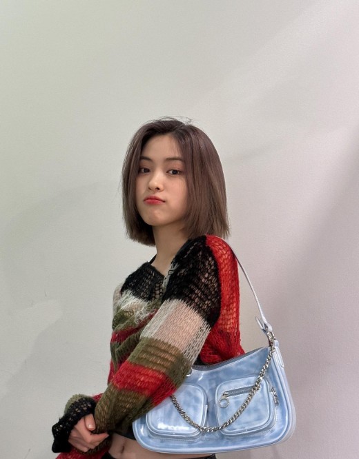 圓臉短髮髮型示範:一刀切