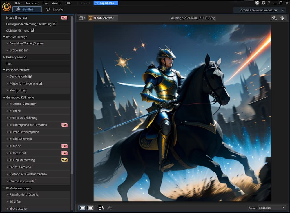 PhotoDirector - Das beste All-in-one KI-Bildbearbeitungs-Tool mit Fotoverwaltung
