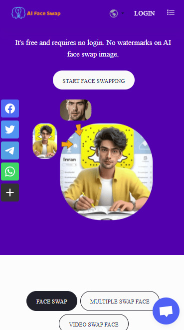 AI Face Swap AI換臉網站推薦