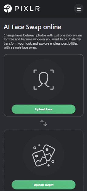 Pixlr AI換臉網站推薦
