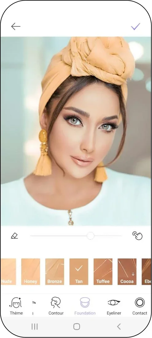 MakeupPlus - 3eme Meilleure application pour trouver teinte de fond de teint
