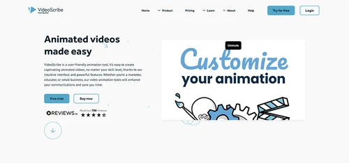 VideoScribe Interface