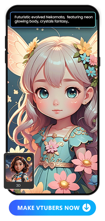 use PhotoDirector to create Vtuber with the Text to Image feature