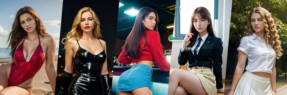 6 generadores de imágenes para crear la chica sexy IA perfecta