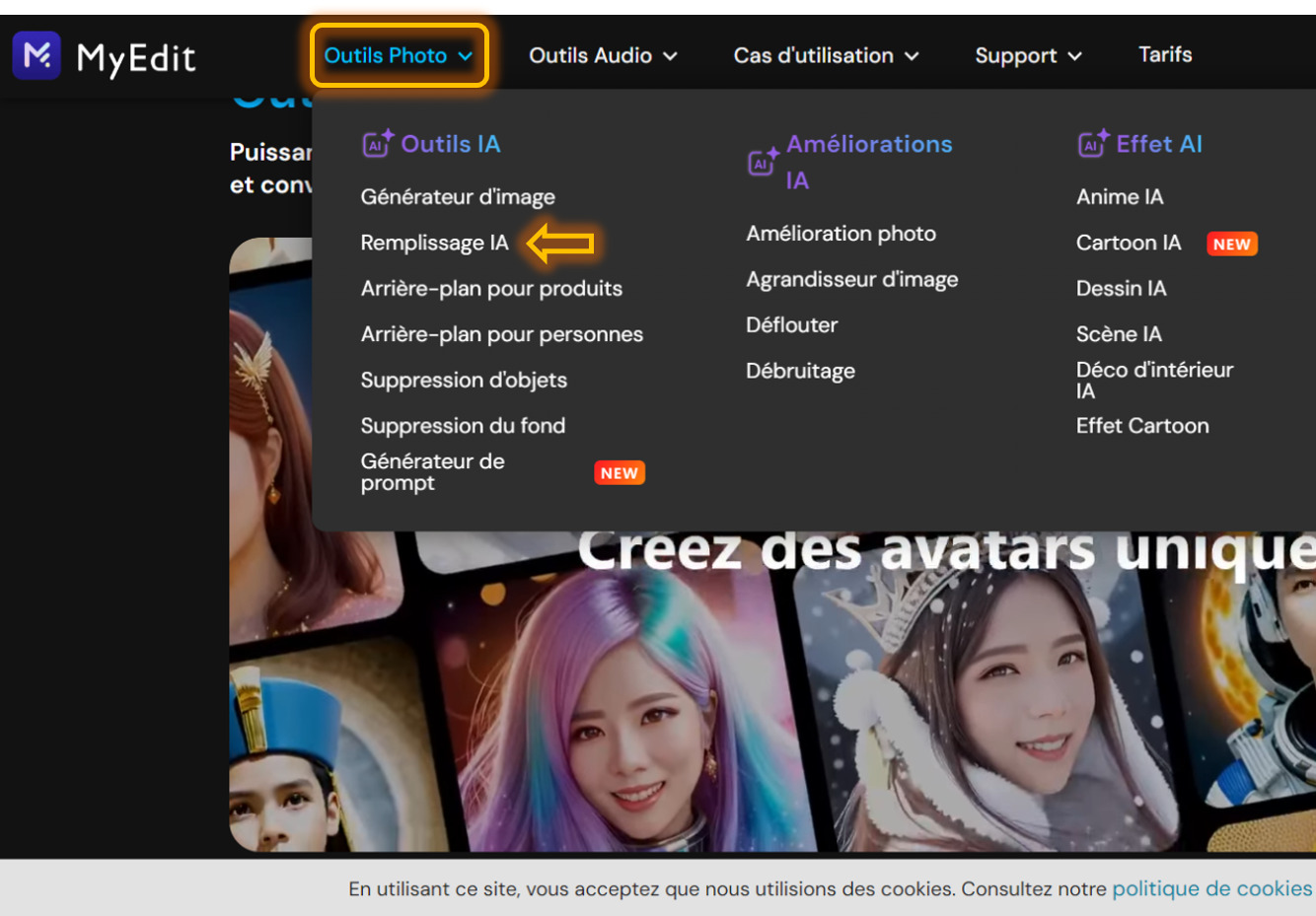 Tutoriel - Simuler une couleur de cheveux - Etape 1