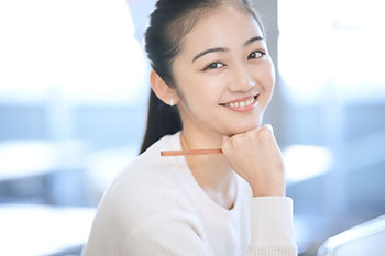 AI メガネ試着用サンプル画像