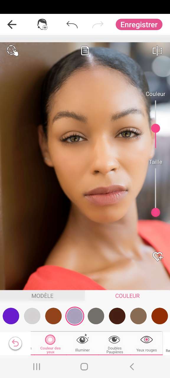 YouCam Makeup - 4e Meilleure application pour changer la couleur des yeux