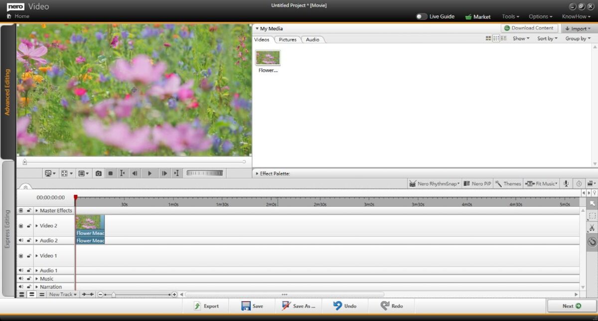 Nero Video Interface