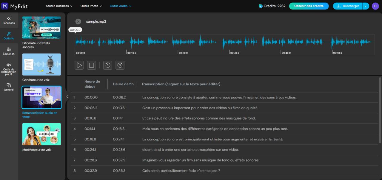 Comment transcrire une vidéo en texte en ligne?