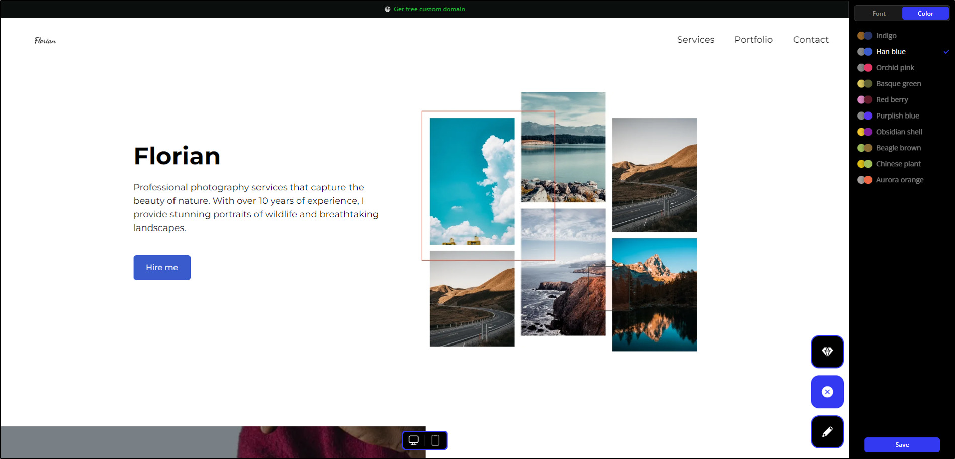 10Web - 6e meilleur site d'intelligence artificielle