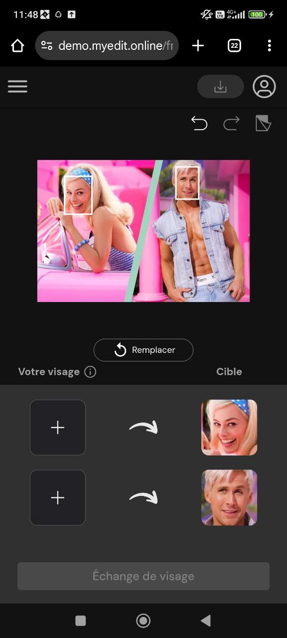 Comment changer son visage en ligne?