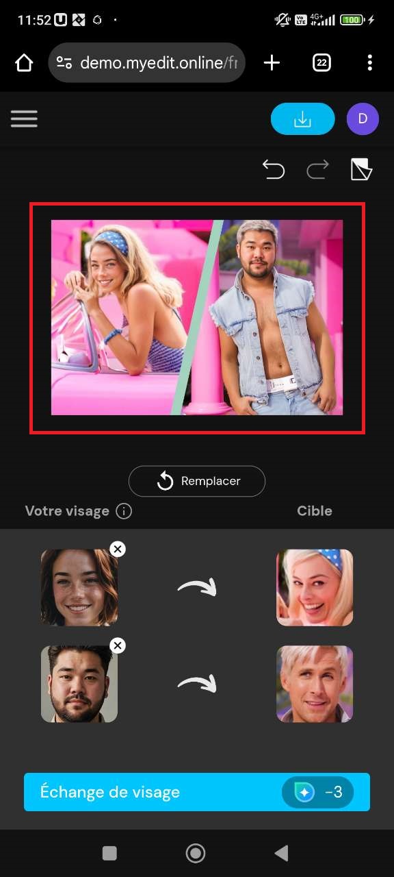 Comment changer son visage en ligne?