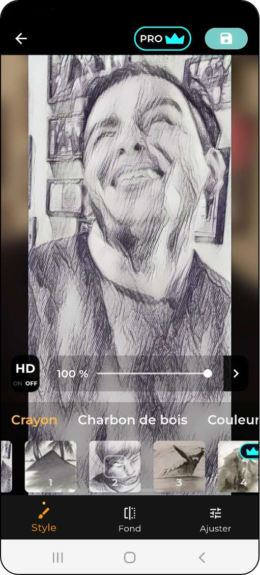 Drawify - 6eme Meilleure application de caricature photo