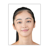 PhotoDirector 証明写真サンプル