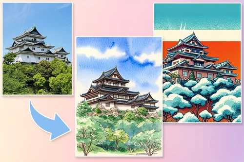 【無料】AI イラスト風景・AI 風景画が生成できるおすすめ画像加工アプリ ５ 選【2025年最新版】