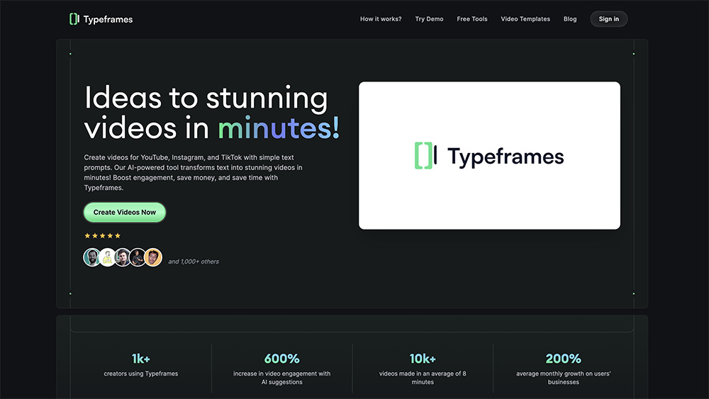 typeframes Interface