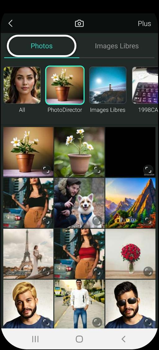 PhotoDirector - Changer de coiffure sur un visage Tutoriel 2