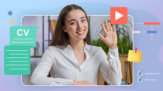 Crea un videocurrículum