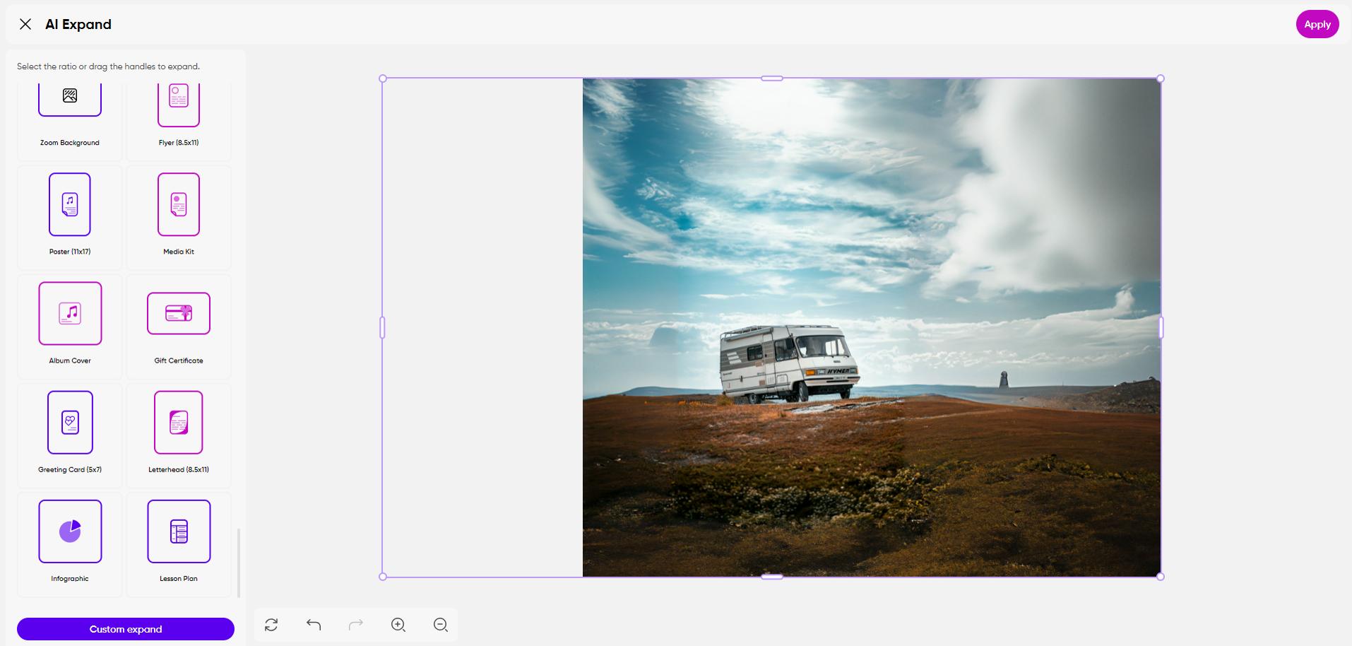 Picsart - 4e Meilleur outil IA pour agrandir une image