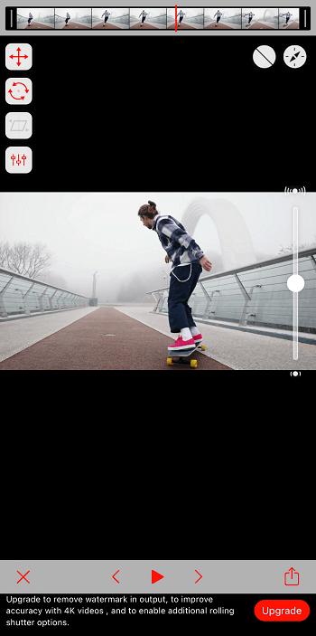 Emulsio - Stabilisation vidéo