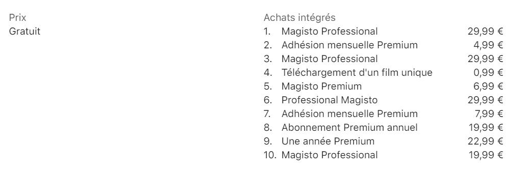 prix Magisto