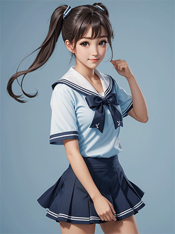 AI コスプレ画像サンプル