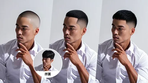 2025 5款最夯寸頭髮型推薦，適不適合寸頭立即免費模擬