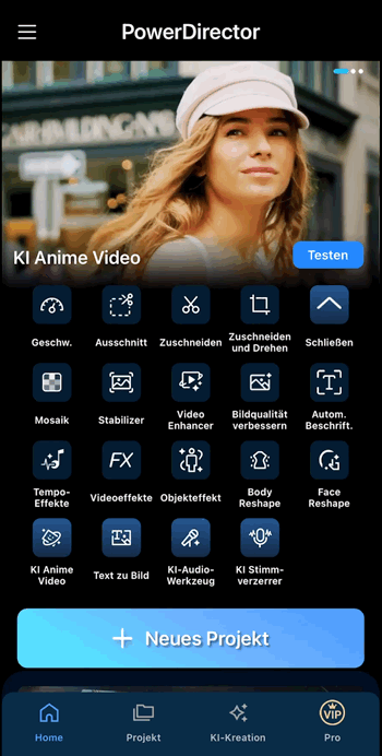 PowerDirector Video Editor App