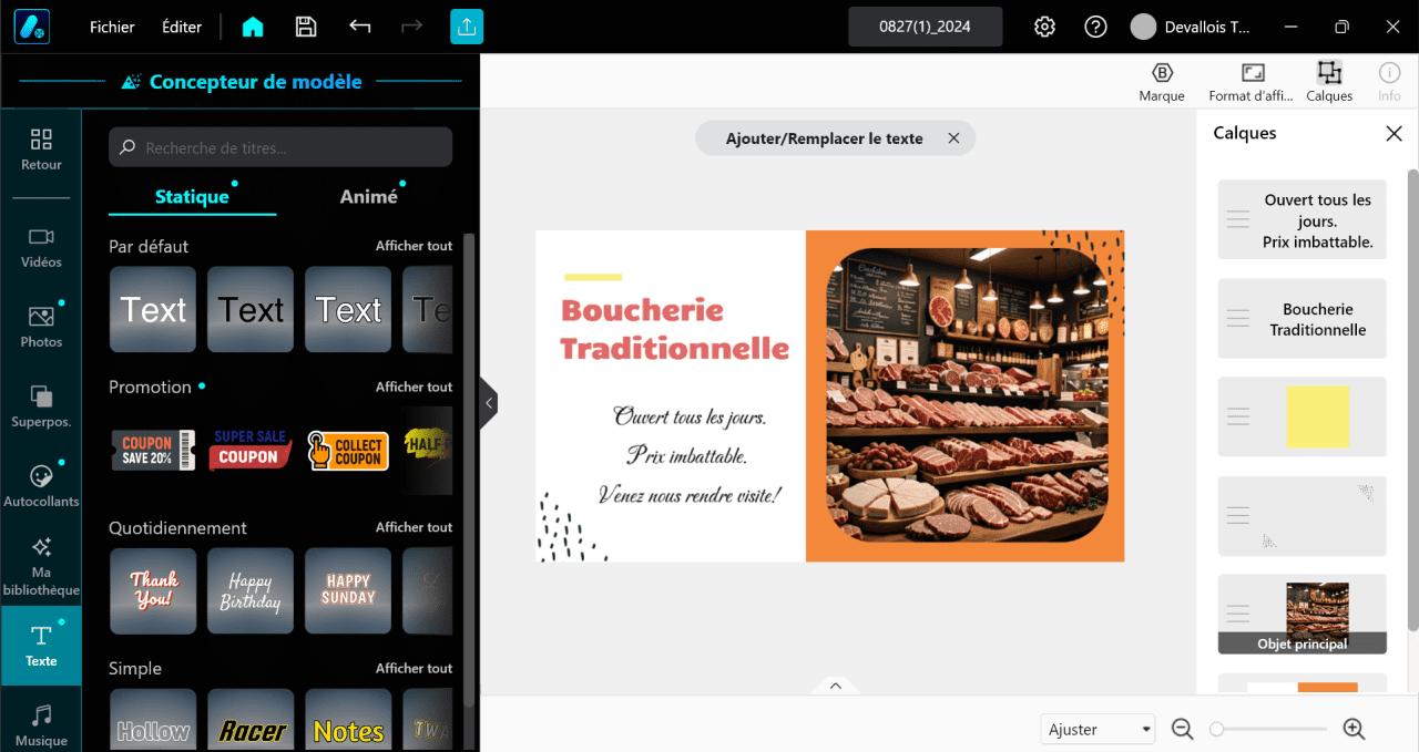 comment utiliser un générateur de modèles marketing