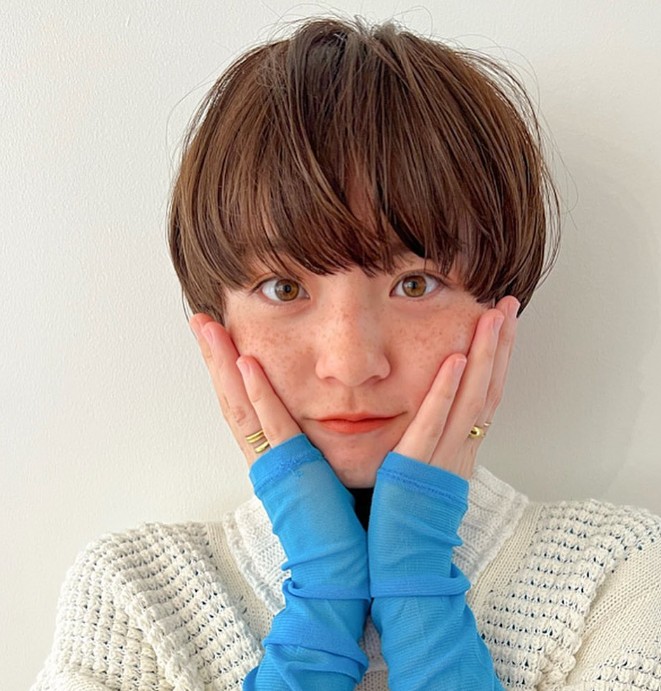 短髮造型推薦：蘑菇頭短髮