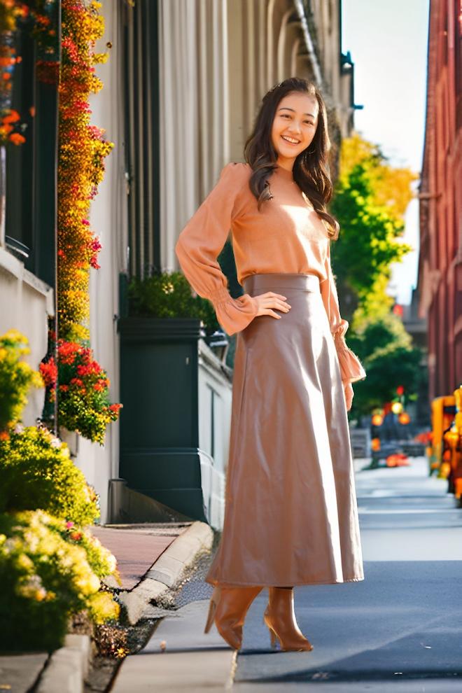 MyEdit AI 人物背景　適用後