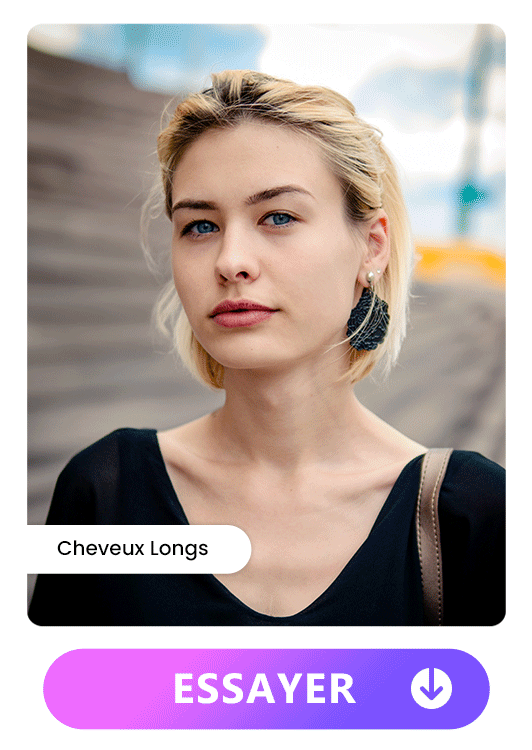 Coupe de cheveux longue pour femme - Carré Long Effilé