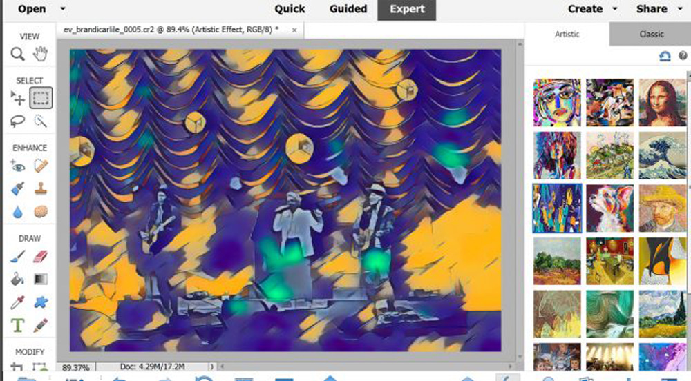 Adobe Photoshop Elements Interface