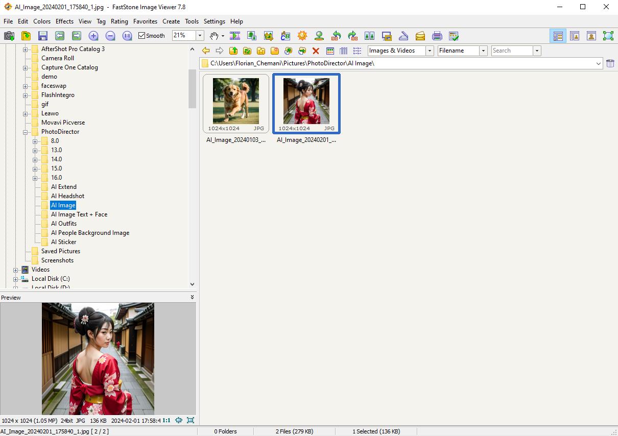 FastStone Image Viewer Interface