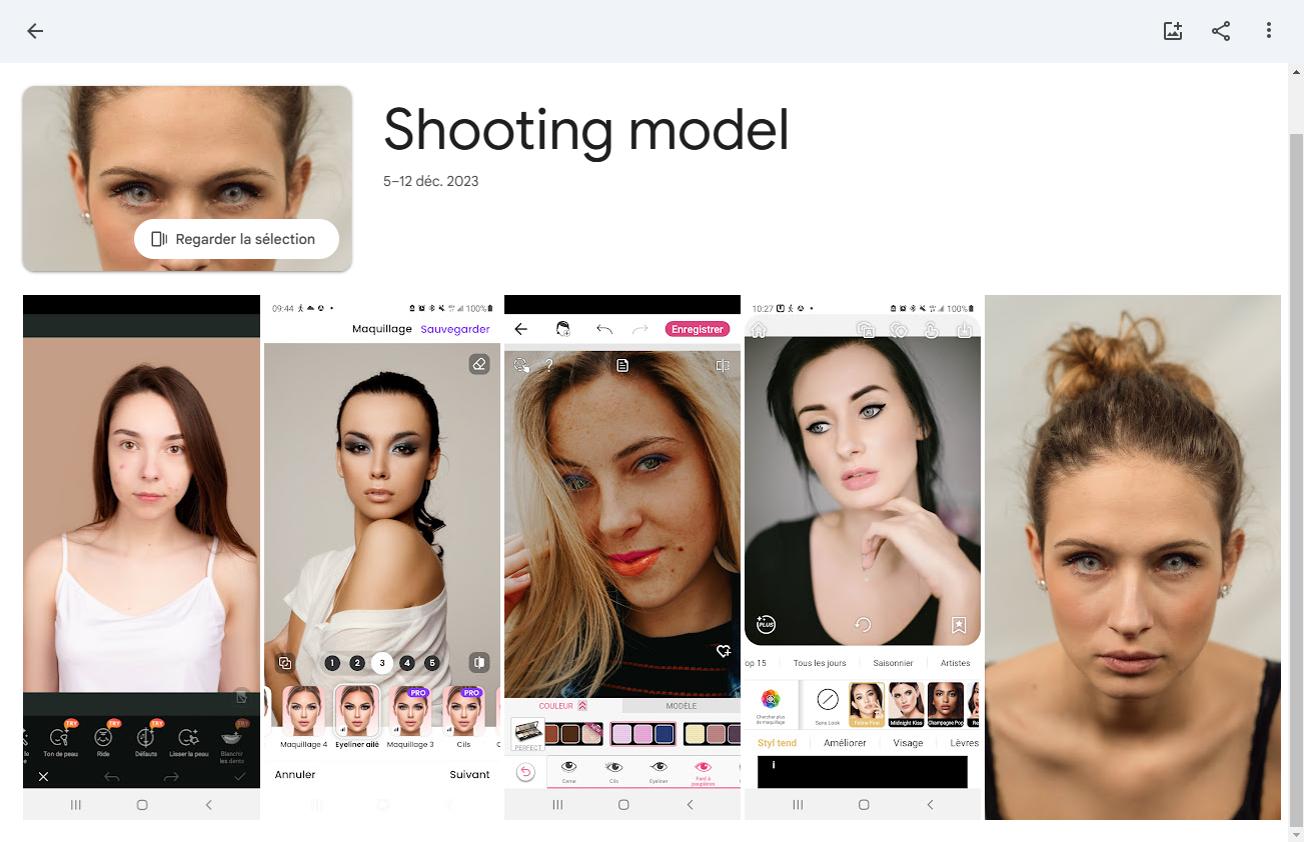 Google Photos Interface