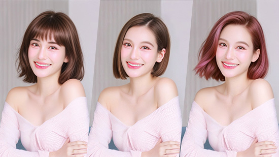 2025 6 款一刀切短髮推薦:必知一刀切適合臉型,還可用 App 模擬看看!