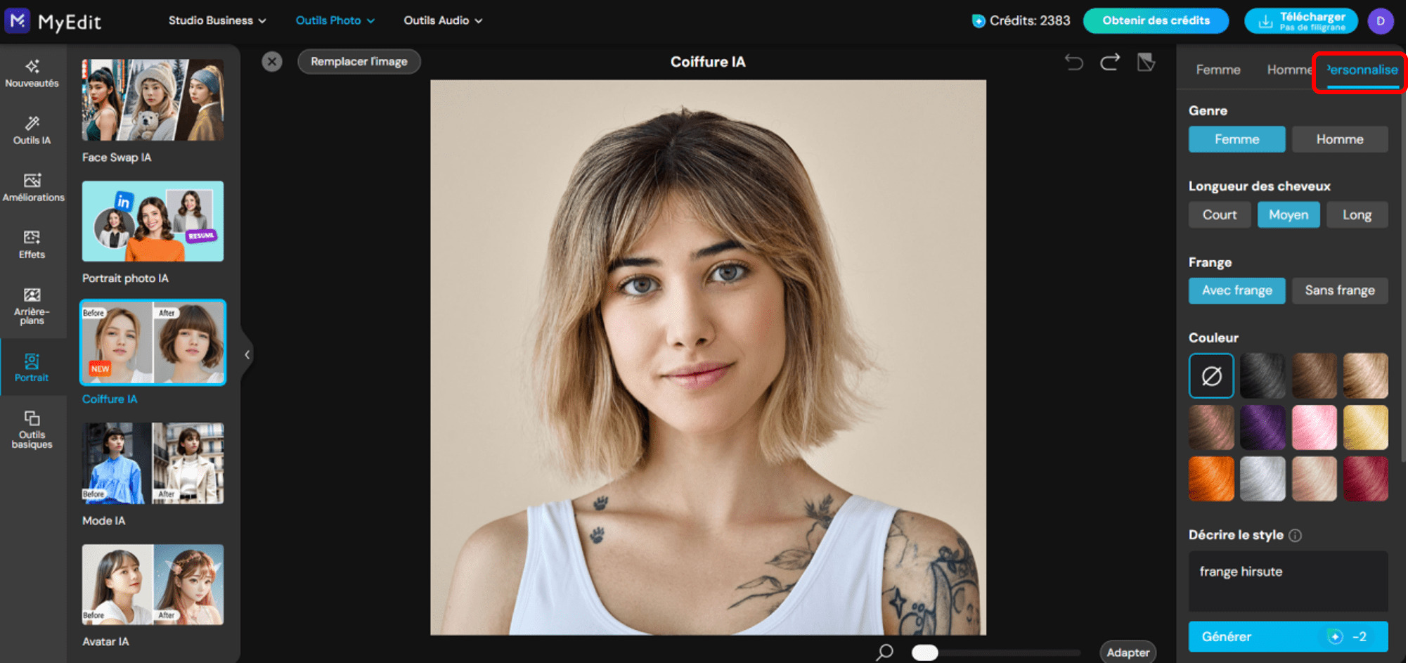 Comment utiliser un simulateur de frange?